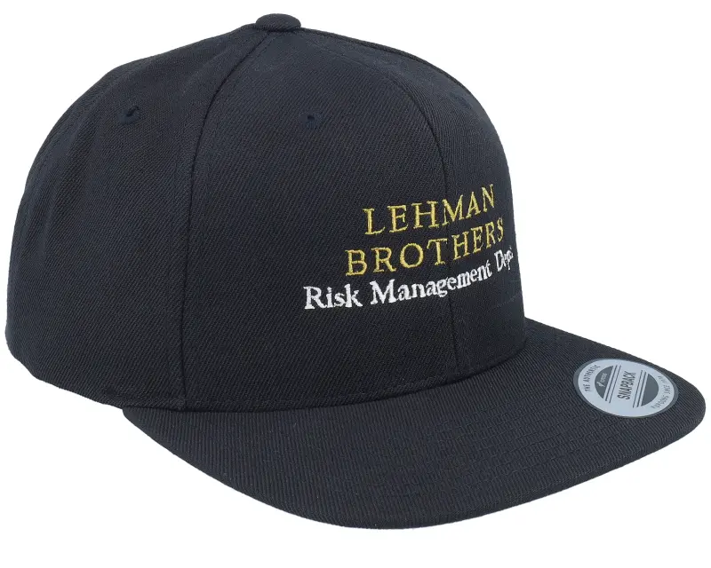 Iconic Risk Management Department Black Snapback online