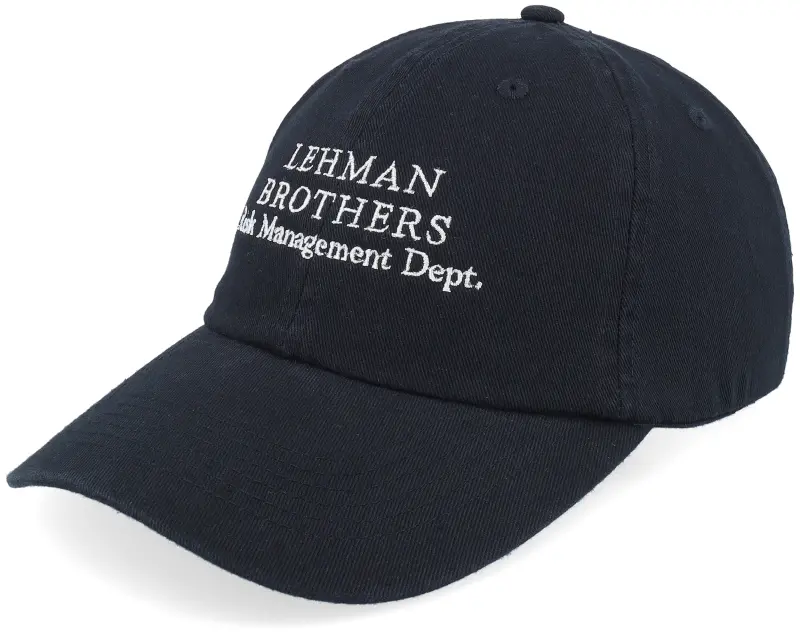 Iconic Risk Management Department Washed Black Dad Cap online