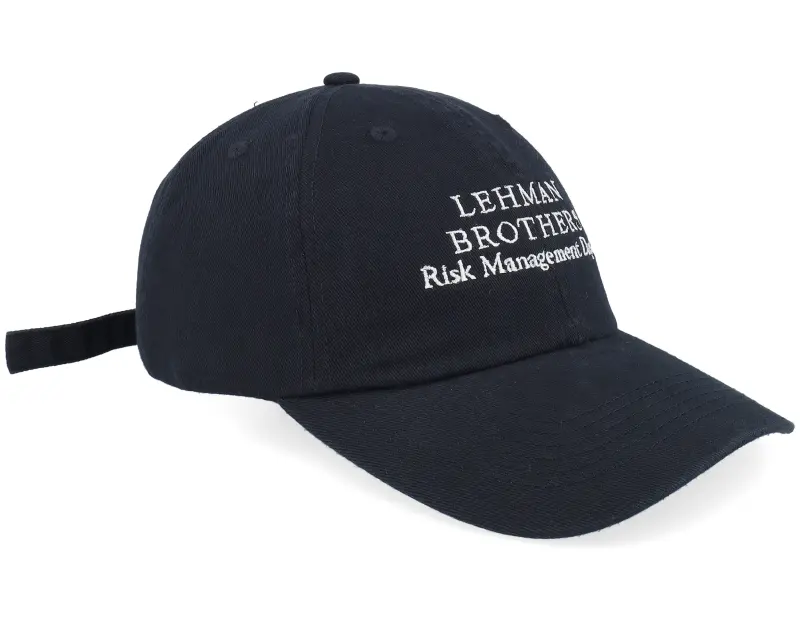 Iconic Risk Management Department Washed Black Dad Cap online