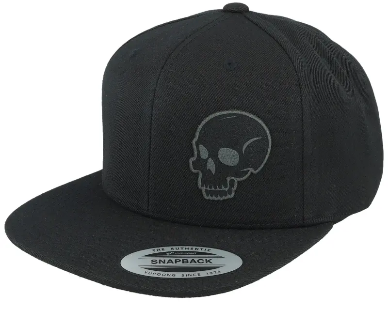 Iconic Skull Engraved Axes Black Snapback online