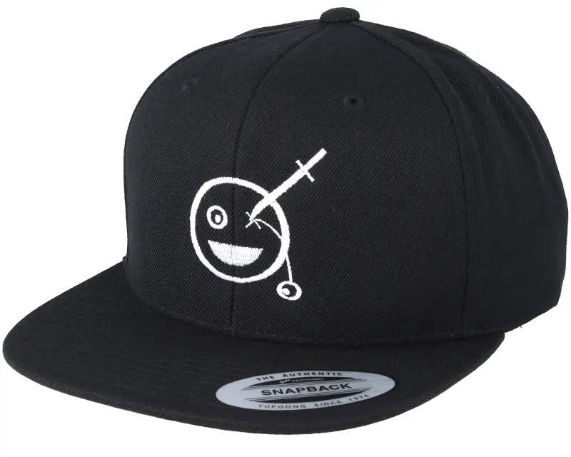 Iconic Smiley Knife Black Snapback online