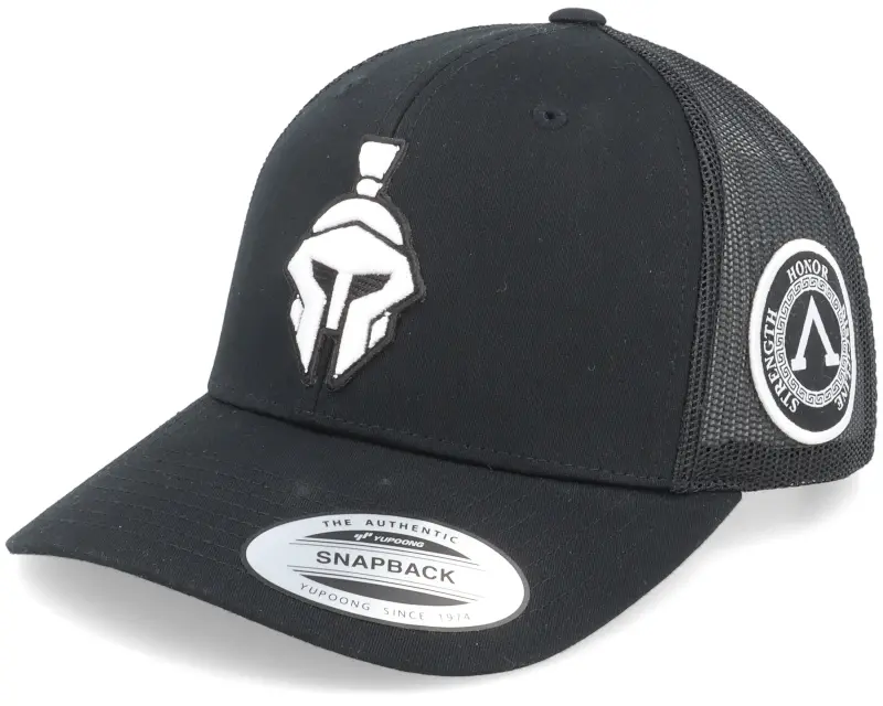 Iconic Spartan Black Trucker online