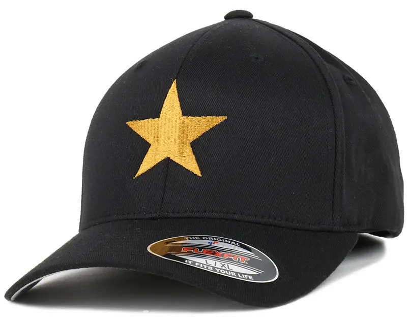 Iconic Star Black/Gold Flexfit online