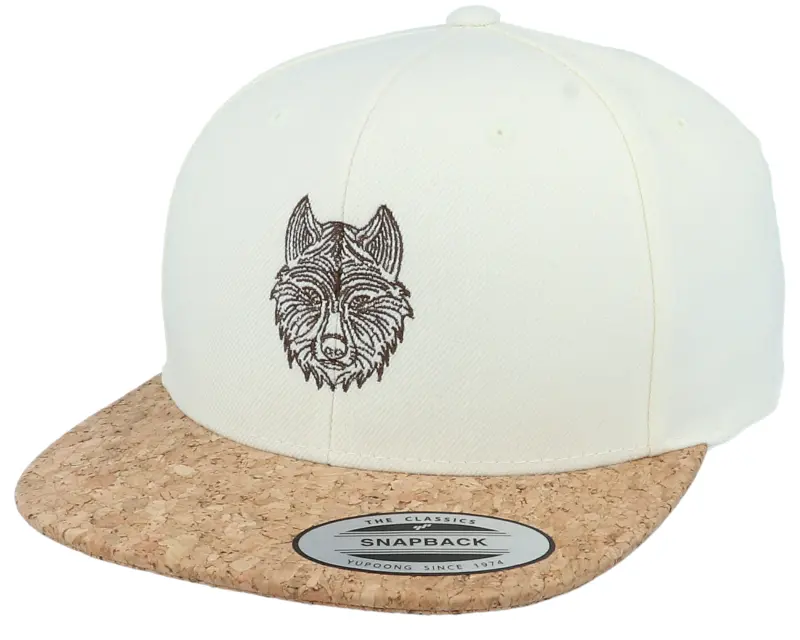 Iconic Stylistic Wolf Natural/Cork Snapback online