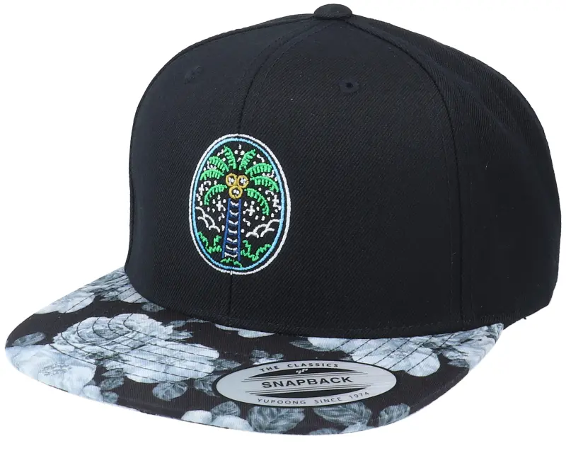 Iconic Summer Magic Palm Tree Black/Rose Grey Snapback online