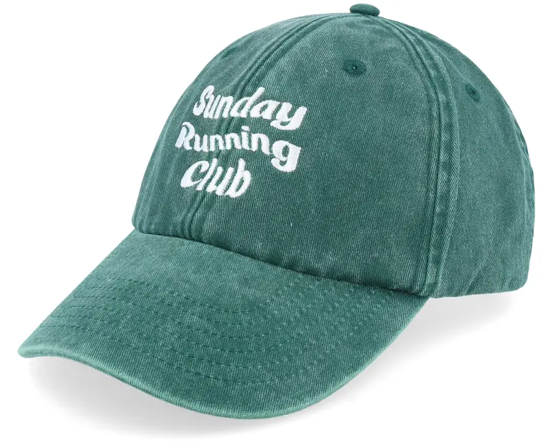 Iconic Sunday Running Club Washed Green Dad Cap online