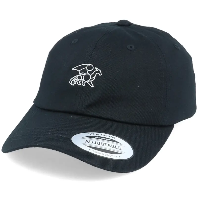 Iconic Tiny Dragon Organic Black Dad Cap online
