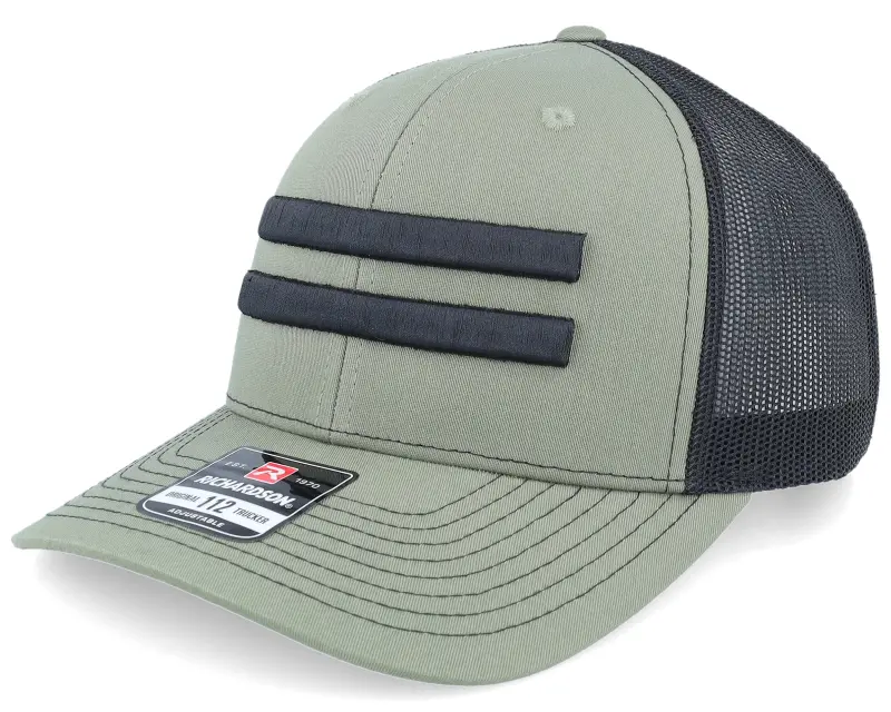 Iconic Two 3d Lines 112 Split Loden/Black Trucker online
