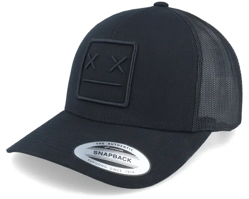 Iconic X Face Black A-frame Trucker online