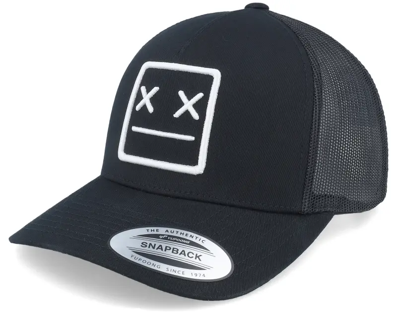 Iconic X Face White/Black A-frame Trucker online
