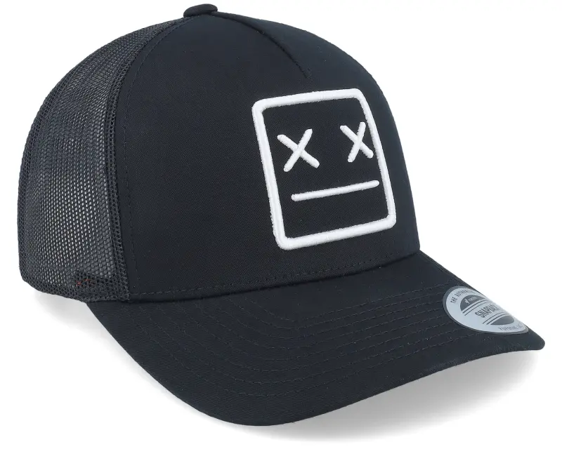 Iconic X Face White/Black A-frame Trucker online