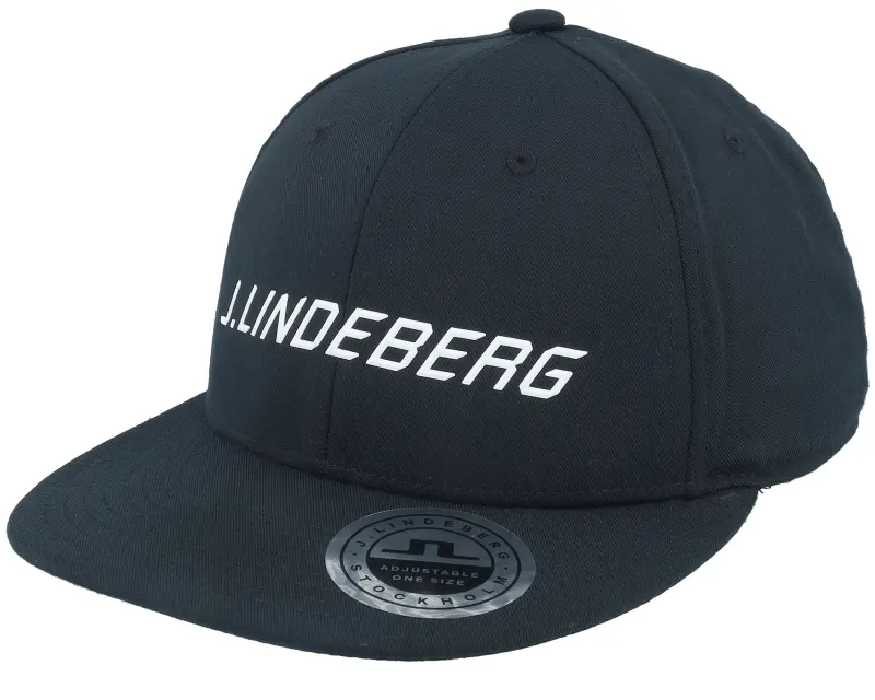 J.Lindeberg Drive Cap Black Snapback online