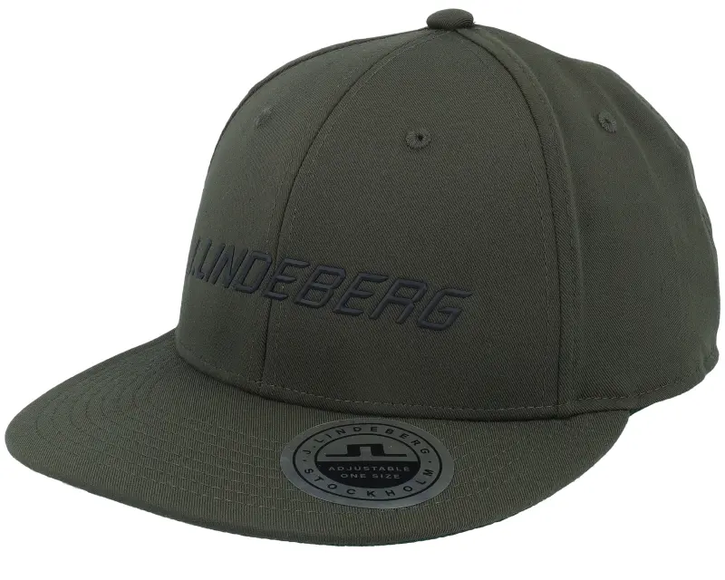 J.Lindeberg Drive Cap Forest Green Snapback online