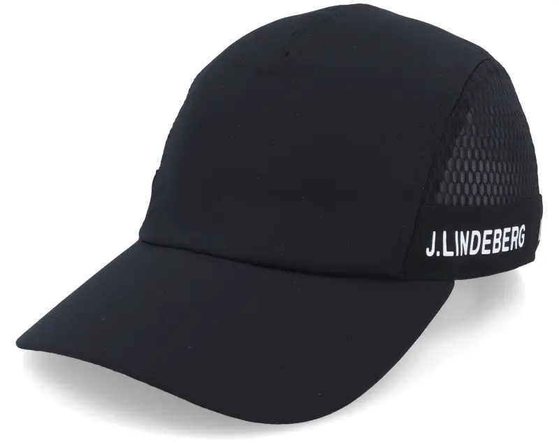 J.Lindeberg Rock Cap Black 5-Panel online