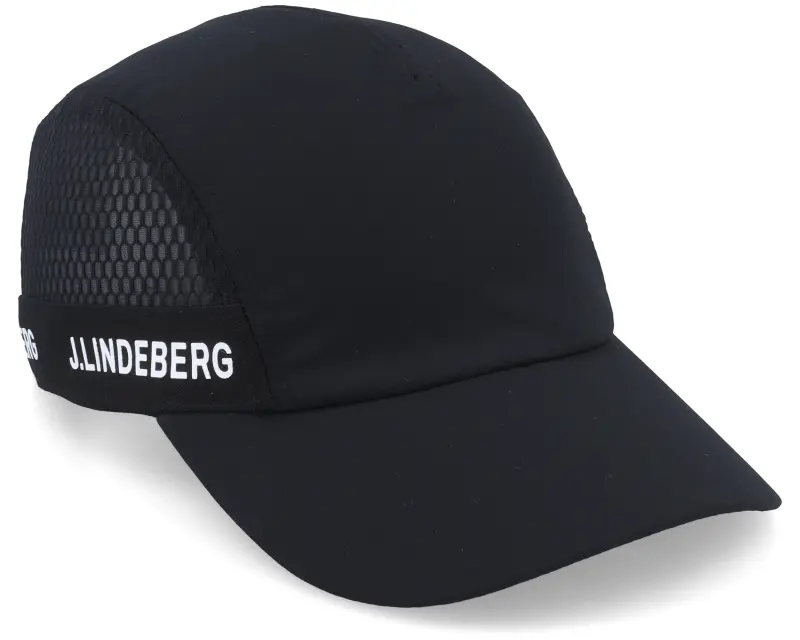 J.Lindeberg Rock Cap Black 5-Panel online