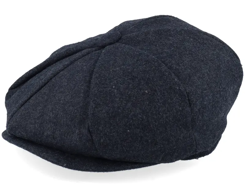 Jack Anchor Anchor Patch Charcoal Wool Bakerboy Flat Cap online