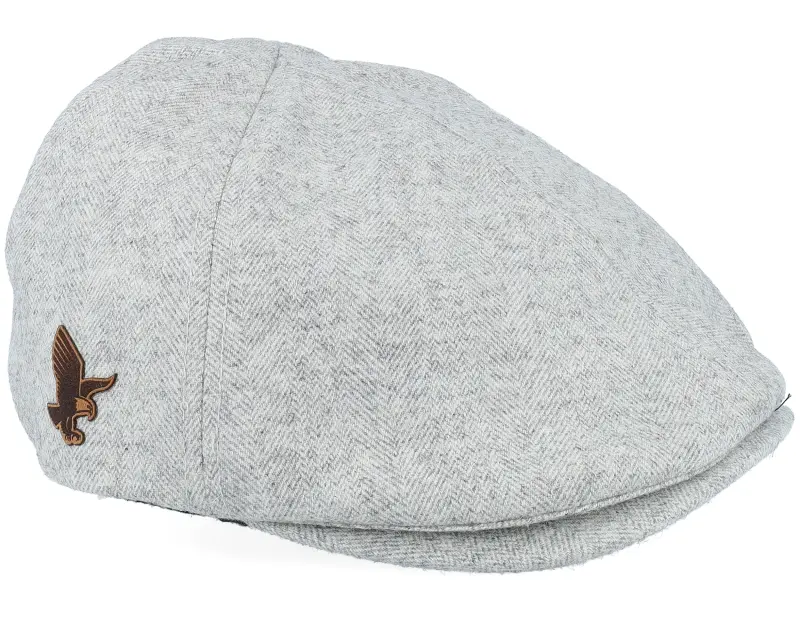 Jack Anchor Eagle Patch Light Grey Ivy Flat Cap online