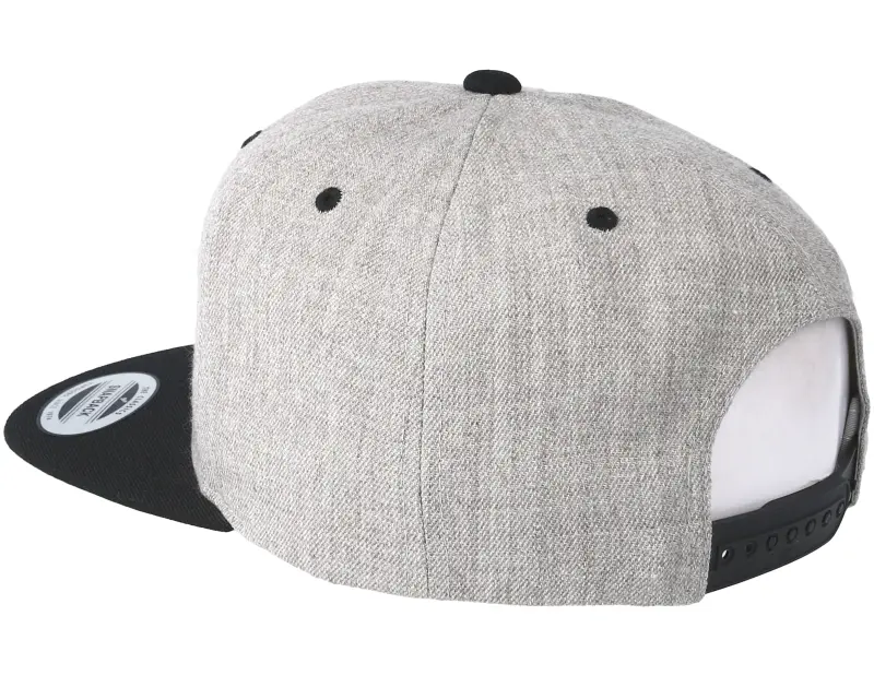 Jack Anchor Hexagon Anchor Heather Grey Black Snapback online