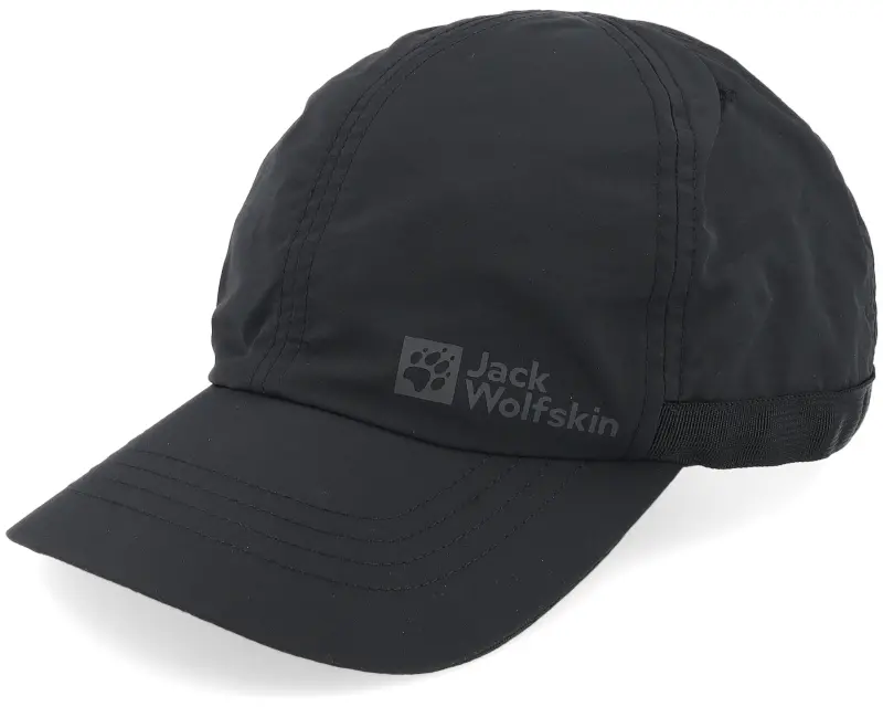 Jack Wolfskin Strap Cap Black Dad Cap online