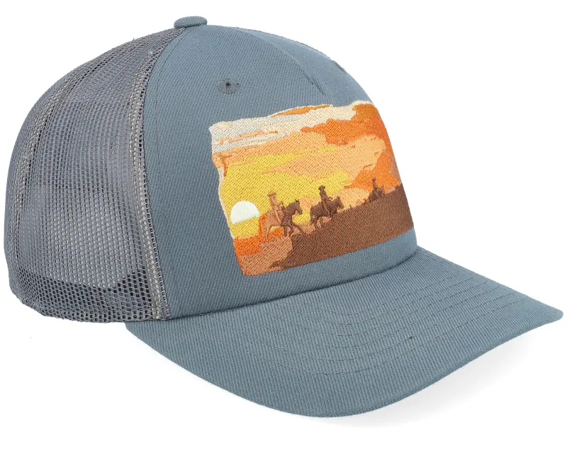 Jim Pilleus Cowboy Grey A-Frame Trucker online