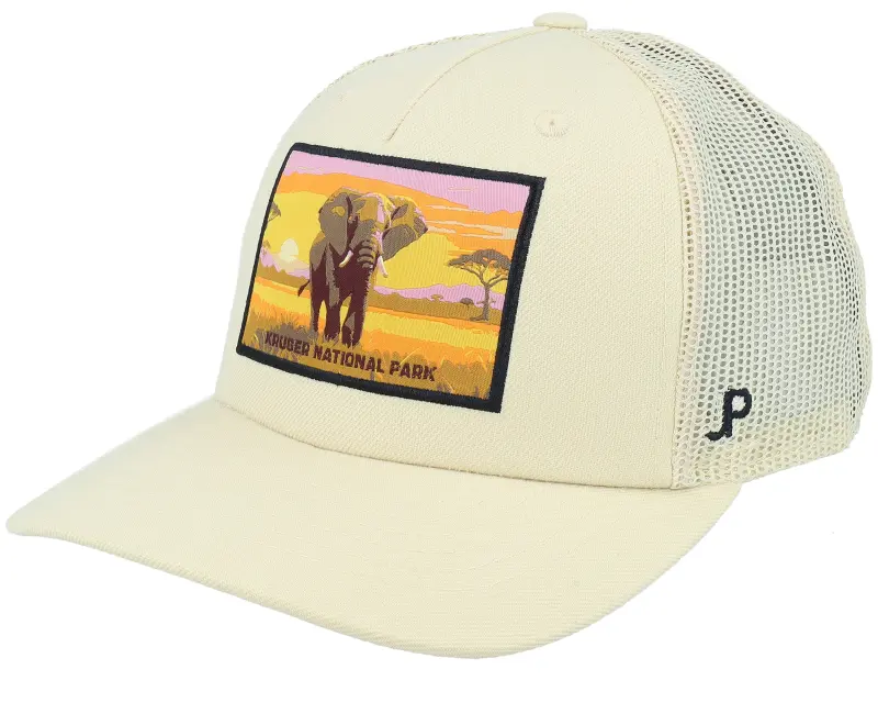 Jim Pilleus Kruger National Park Sand A-Frame Trucker online