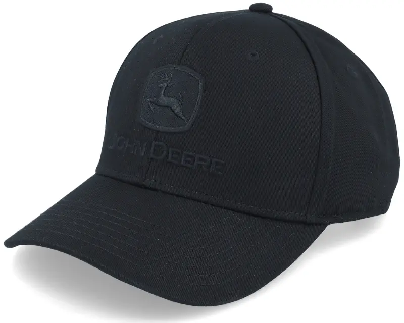 John Deere Blackout Full Twill Black Adjustable online