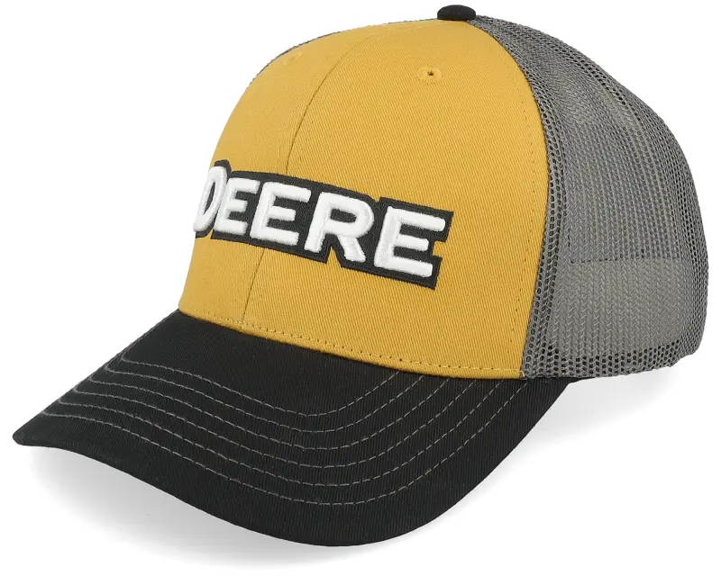 John Deere C&F Mesh Grey/Orange/Black Trucker online