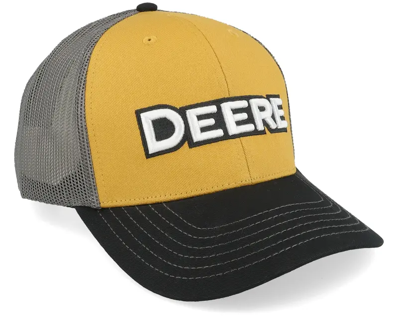 John Deere C&F Mesh Grey/Orange/Black Trucker online