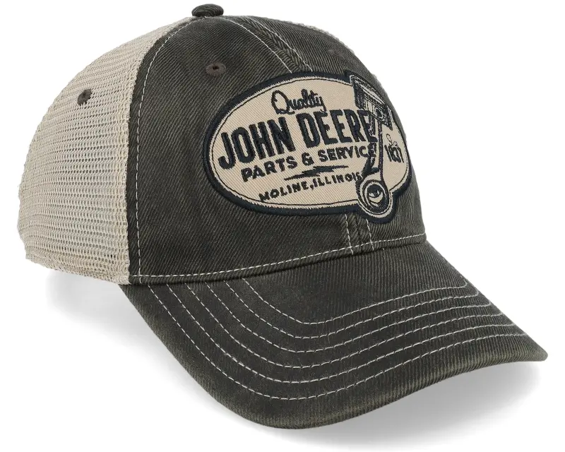 John Deere Chan & Mesh Grey/Beige Dad Cap Trucker online