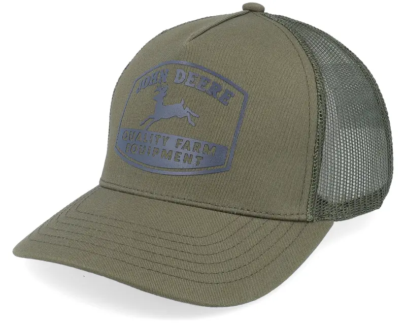 John Deere Cotton Twill Mesh Cap Olive Trucker online