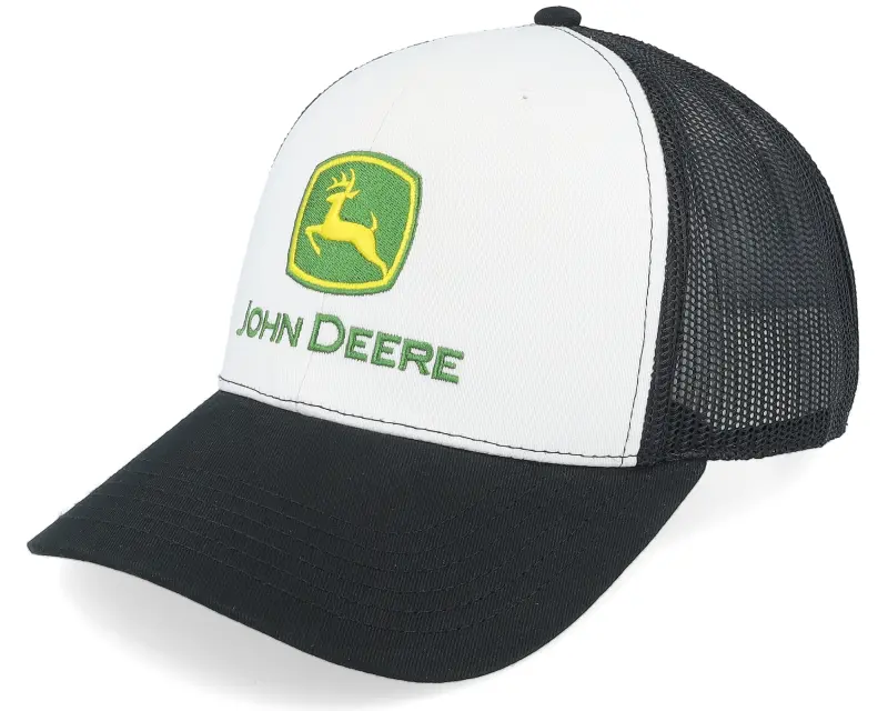 John Deere Current Embroidery Black/White Trucker online
