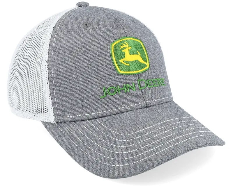John Deere Current Embroidery White/Grey Trucker online