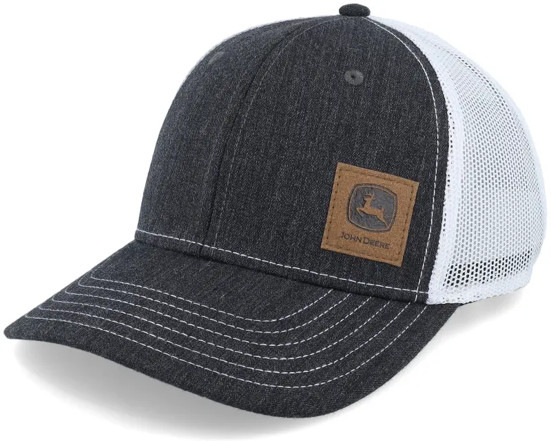 John Deere Denim Look Patch Black/White Trucker online
