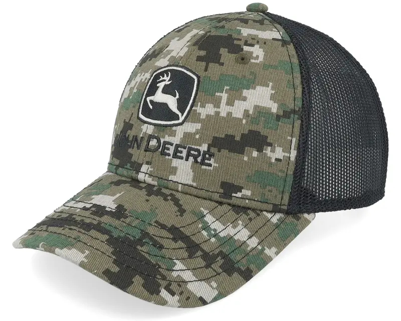 John Deere Digital Camo Black/Camouflage Trucker online