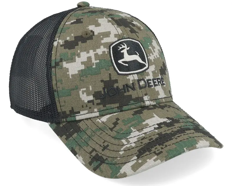 John Deere Digital Camo Black/Camouflage Trucker online