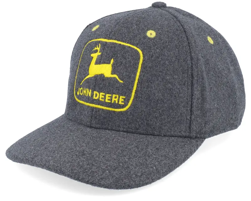 John Deere Faux Melton Wool Charcoal Adjustable online