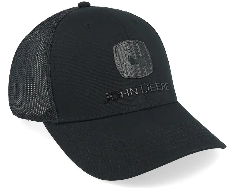 John Deere Liquid Chrome Black Trucker online