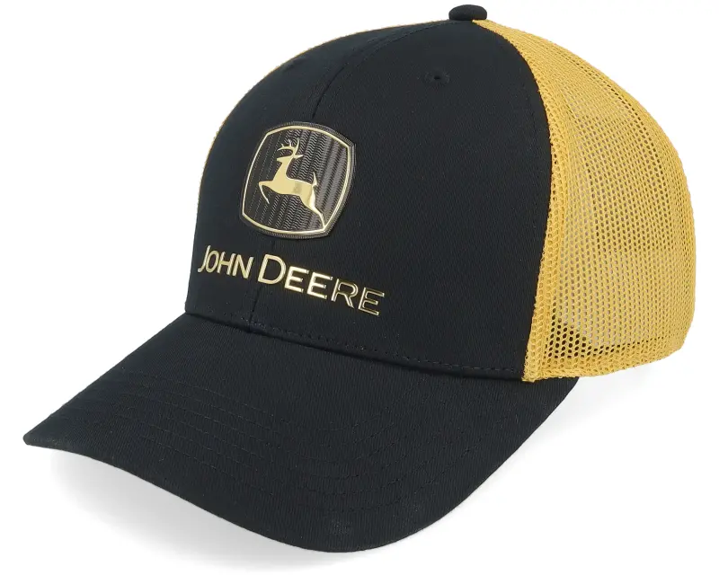 John Deere Liquid Chrome Gold/Black Trucker online