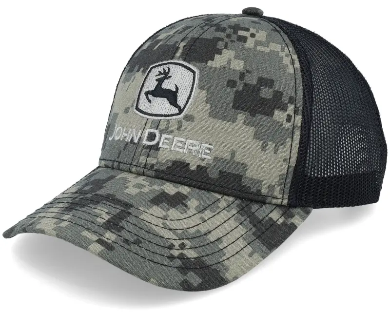 John Deere Logo Digital Camo/Black Trucker online