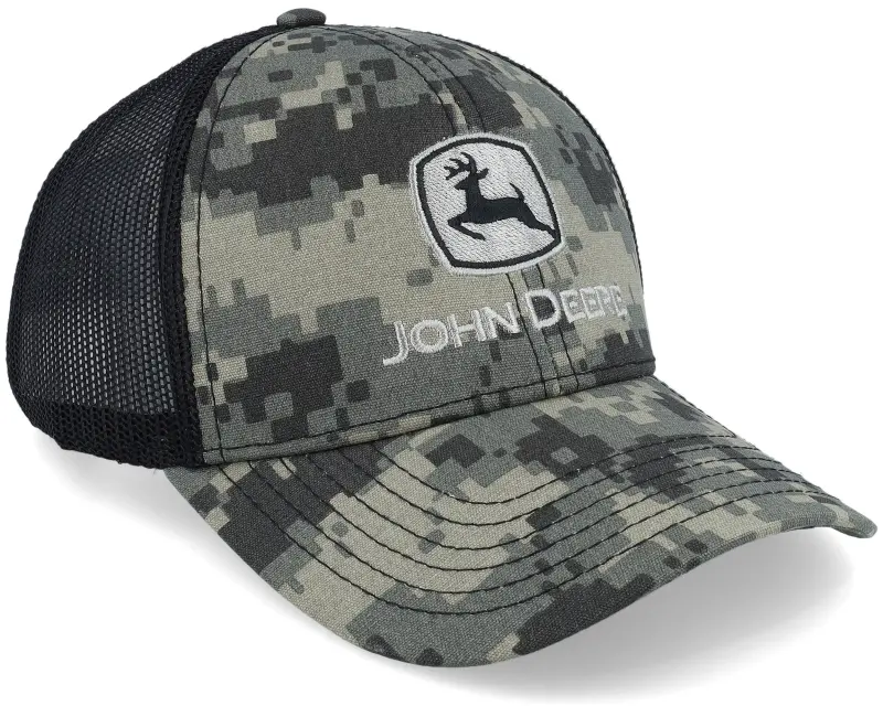 John Deere Logo Digital Camo/Black Trucker online