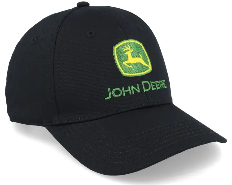 John Deere Logo Nrlad Cap Black Adjustable online