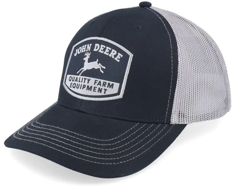 John Deere Moline 112 Cap Black/Charcoal Trucker online