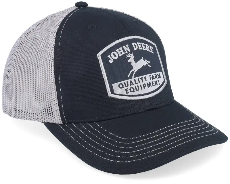 John Deere Moline 112 Cap Black/Charcoal Trucker online