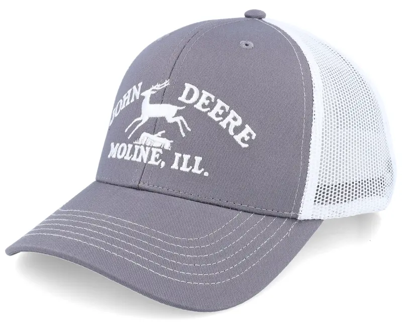 John Deere Moline 112 Cap Grey/White Trucker online