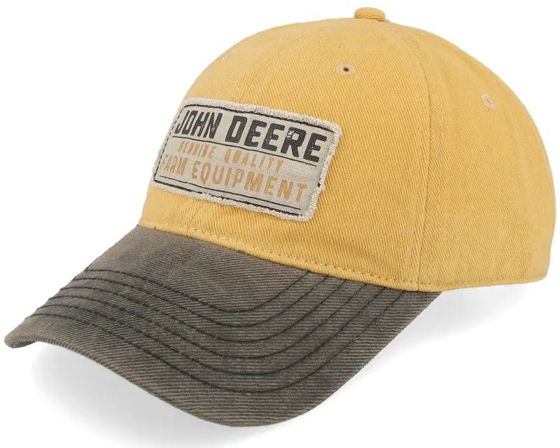 John Deere Printed Twill Patch Brown/Black Dad Cap online