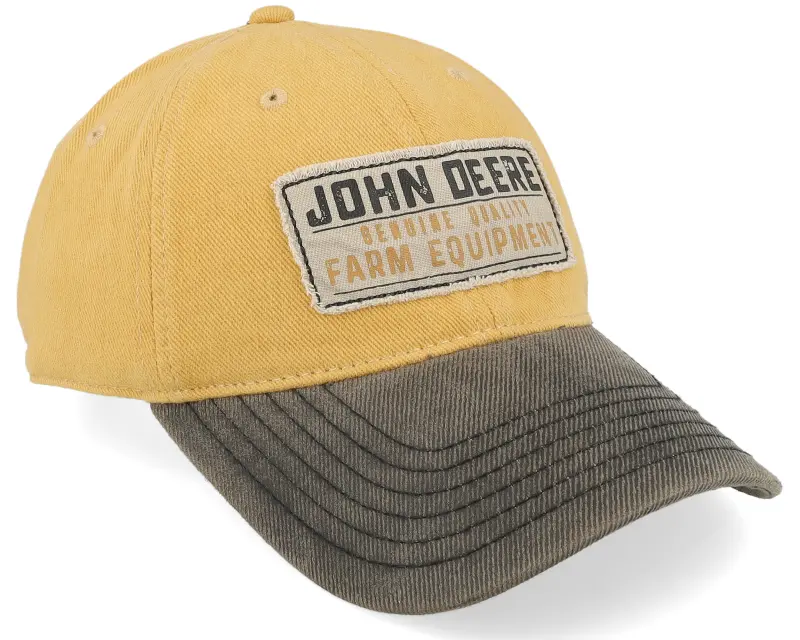 John Deere Printed Twill Patch Brown/Black Dad Cap online