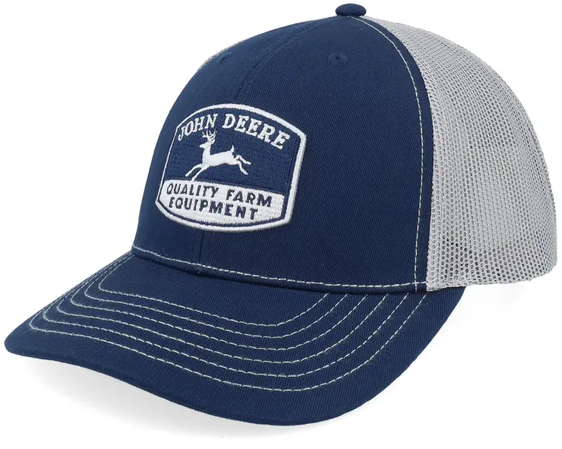 John Deere Quality Mesh Back Cap Navy/Grey Trucker online