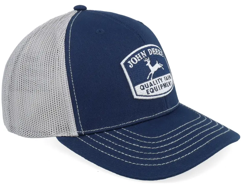 John Deere Quality Mesh Back Cap Navy/Grey Trucker online