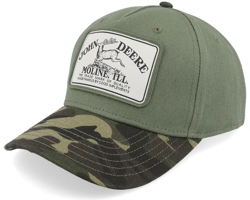 John Deere Twill Dark Green/Camouflage A-Frame Adjustable online