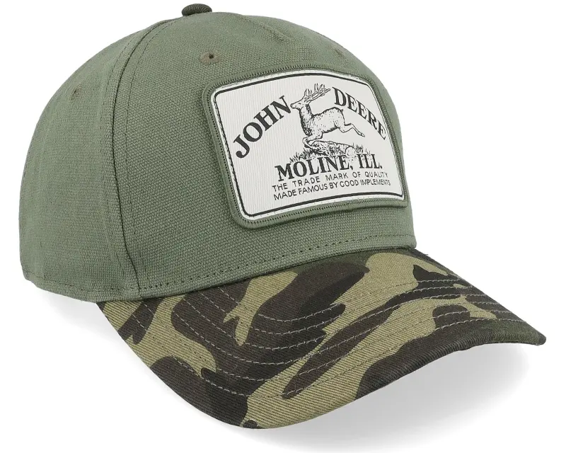 John Deere Twill Dark Green/Camouflage A-Frame Adjustable online